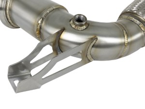 Afe Twisted Steel Stainless Race Series Cat-less Down Pipe F56