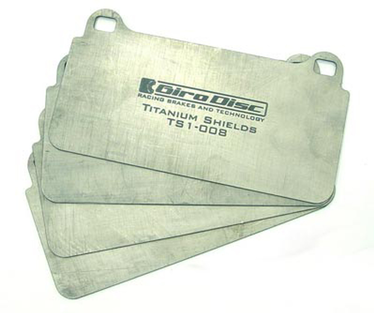 Ferrari 348, F355 Titanium Brake Pad Shields (Front or Rear) GiroDisc