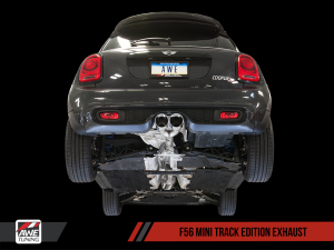 AWE Tuning MINI F56 Track Edition Exhaust System Chrome Silver